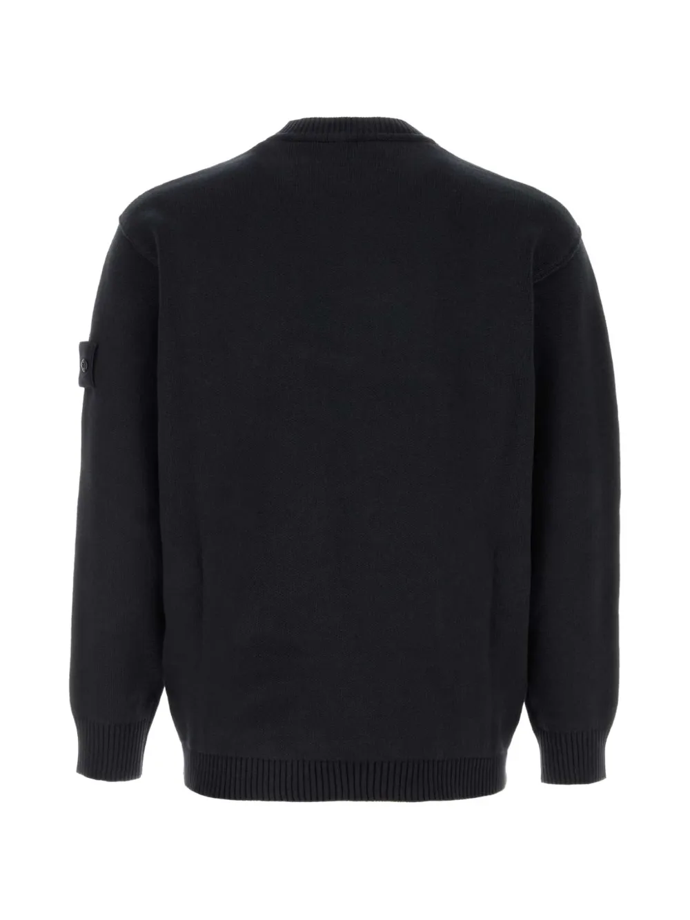 Stone Island Trui met logopatch Blauw