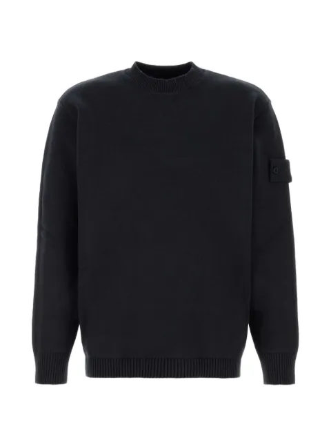 Stone Island logo-patch sweater