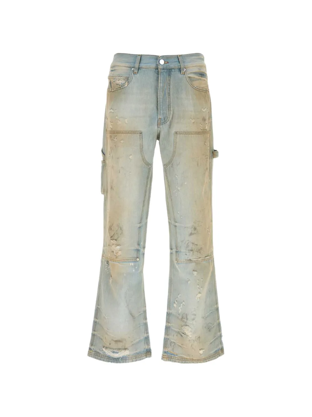 AMIRI Carpenter distressed jeans - Blu