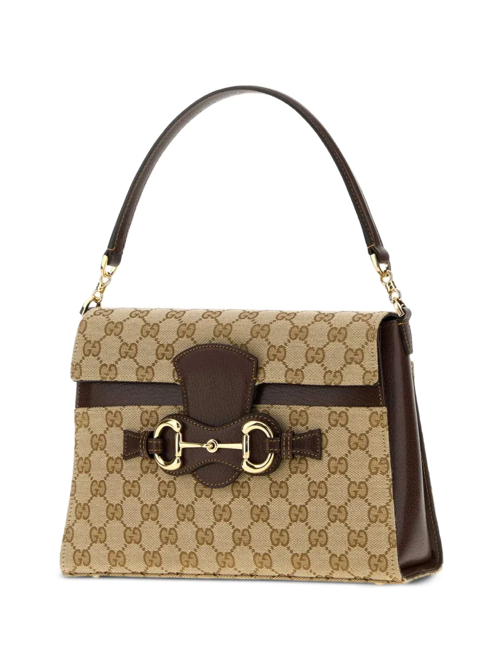 Gucci Medium Horsebit Duomo shopper Beige