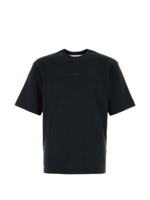 Stone Island logo-print cotton T-shirt