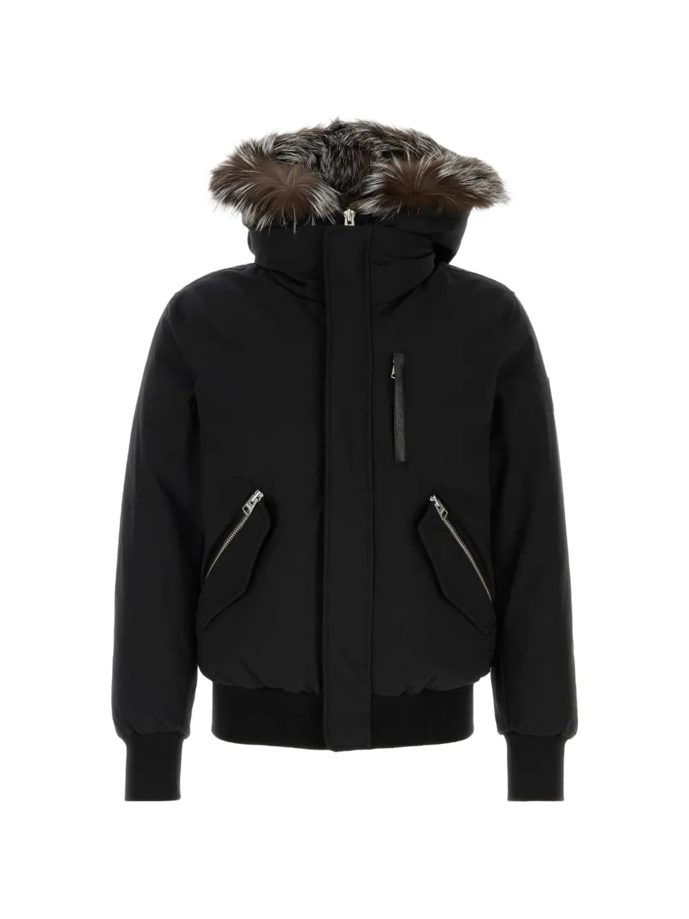 Mackage Dixon-XZ fur-trimmed hooded jacket - Nero