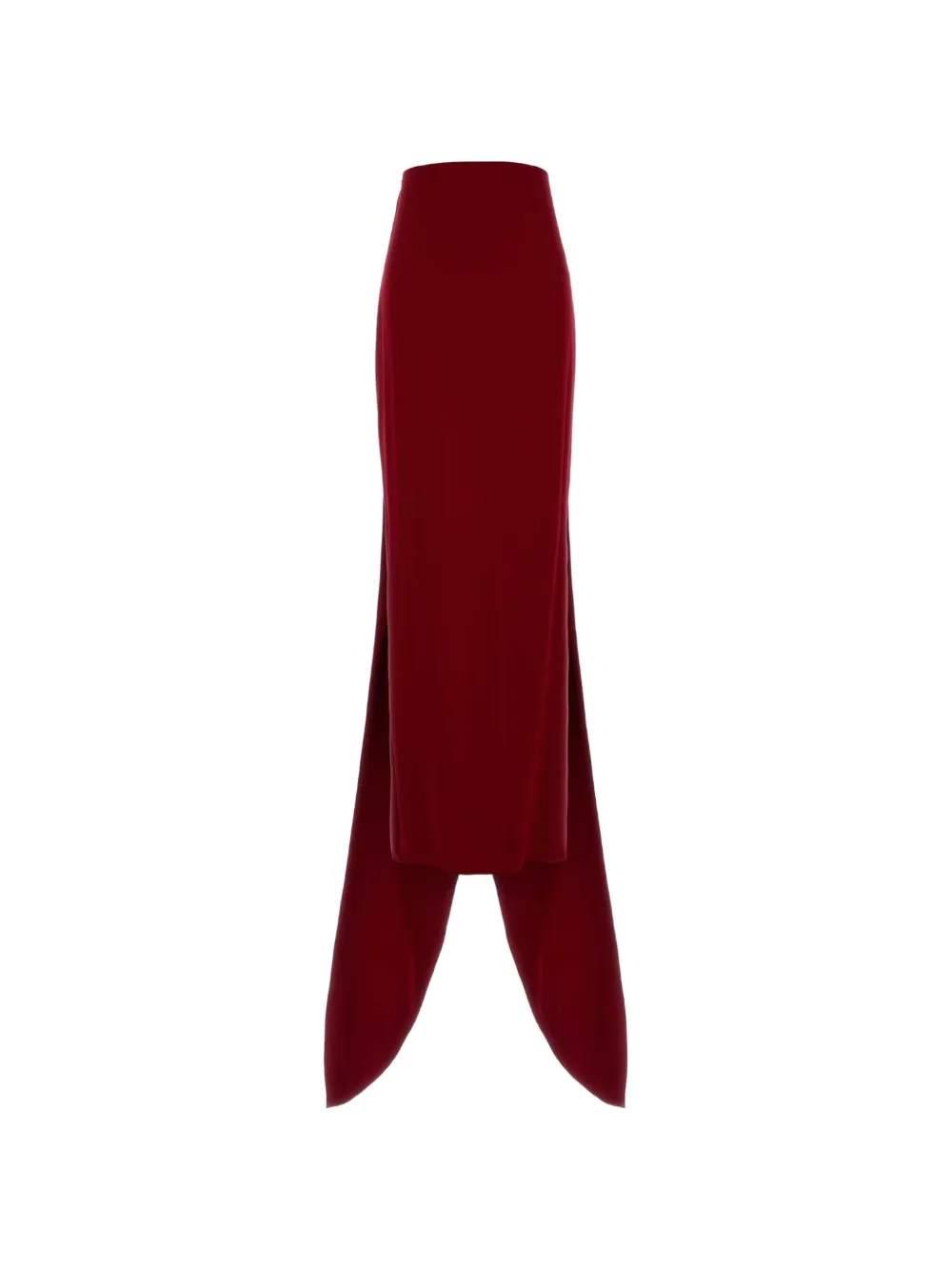 Valentino Garavani skirt solid cady raso · 40