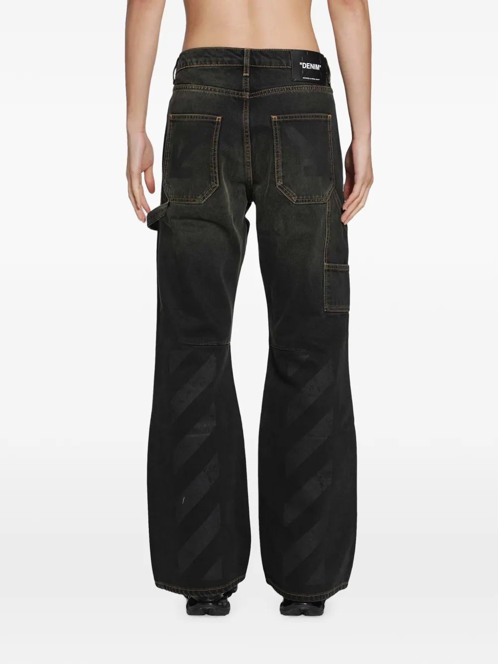 Off-White Carpenter jeans Zwart