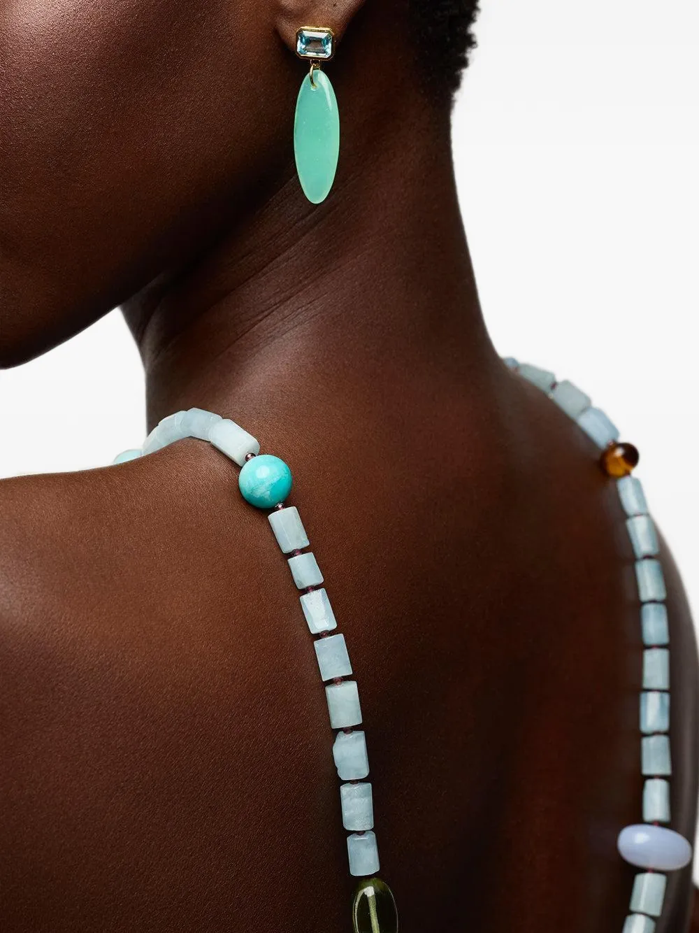 Lizzie Fortunato Valery drop earrings - Oro