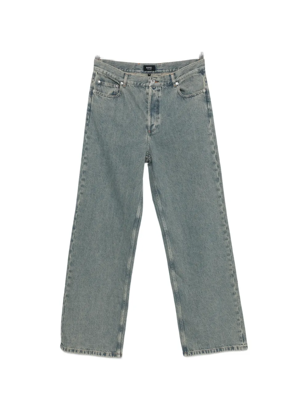 A.P.C. washed-indigo jeans - Blu