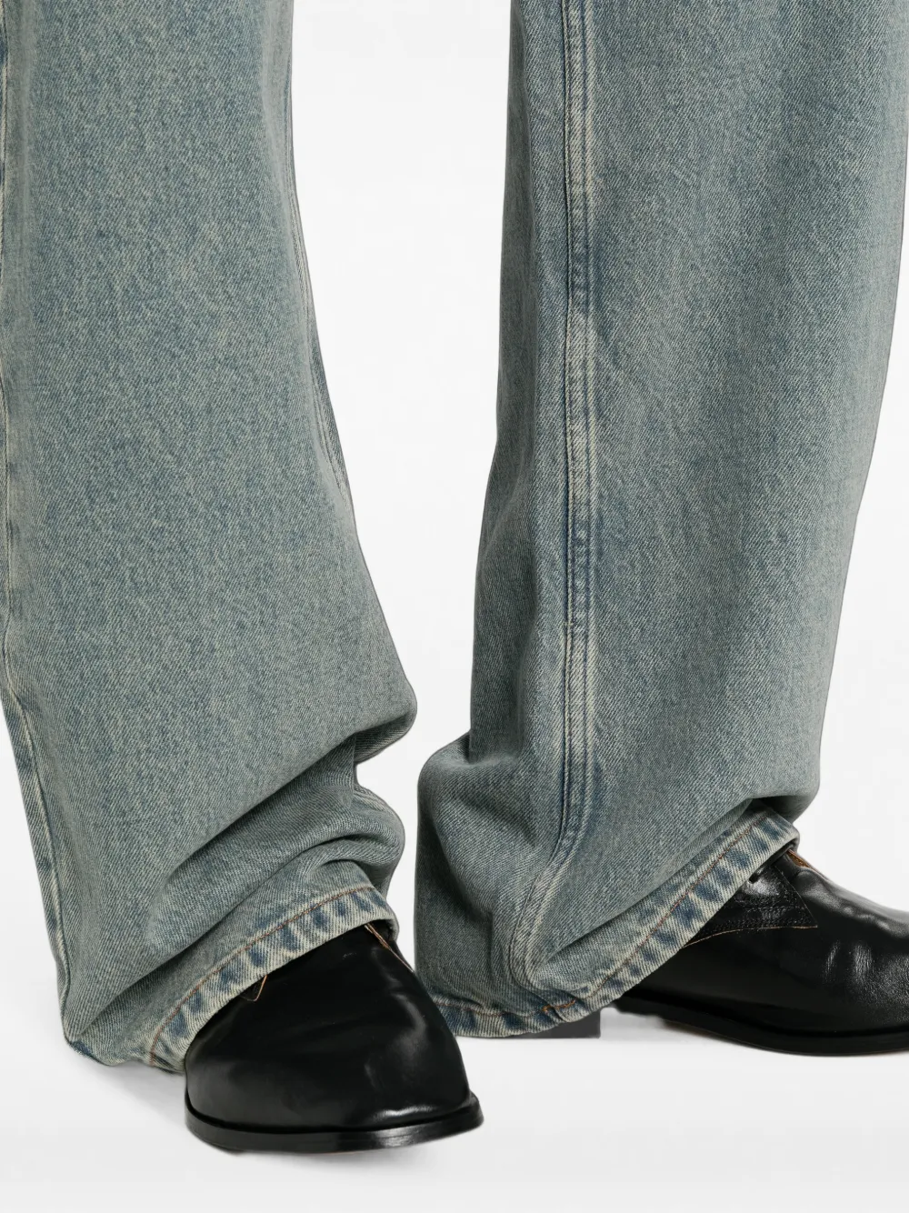 A.P.C. Jeans met verwassen effect Blauw