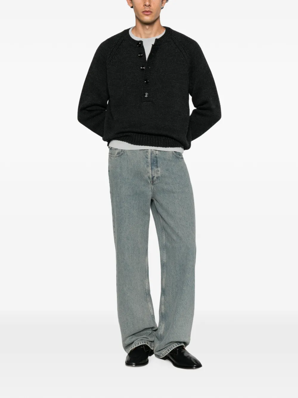A.P.C. Jeans met verwassen effect Blauw