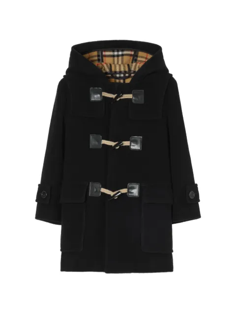 Burberry Kids wool duffle coat