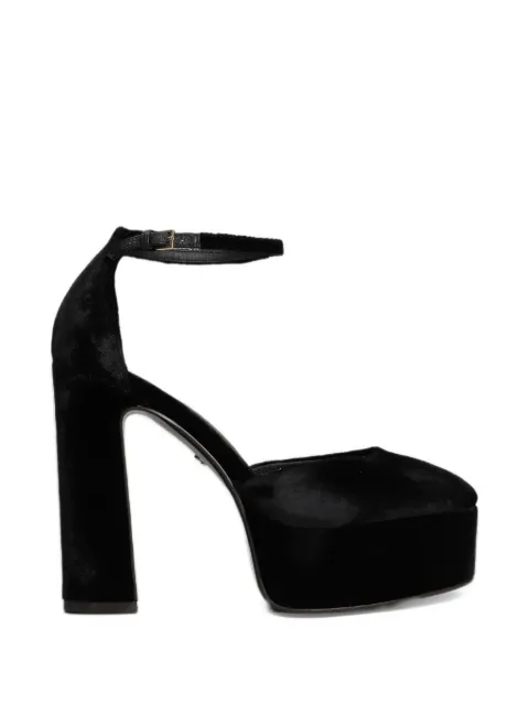 Lola Cruz Mencia platform ankle-strap pumps