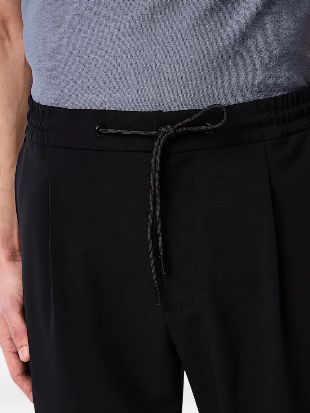 Alpha Tauri Broek met trekkoord Blauw