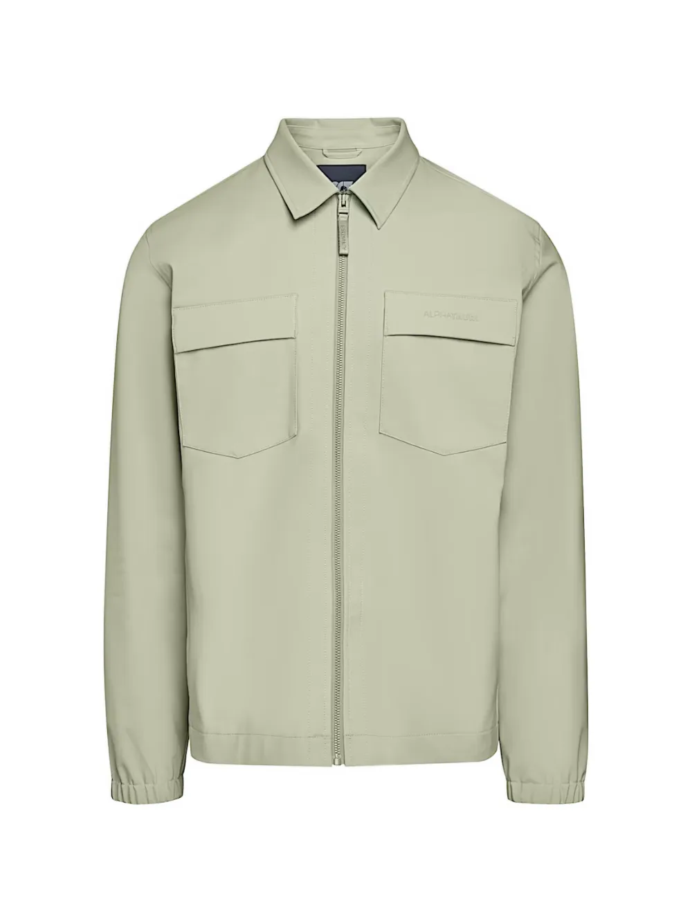 Alpha Tauri zip-up flap-pocket jacket | verde | Image 1