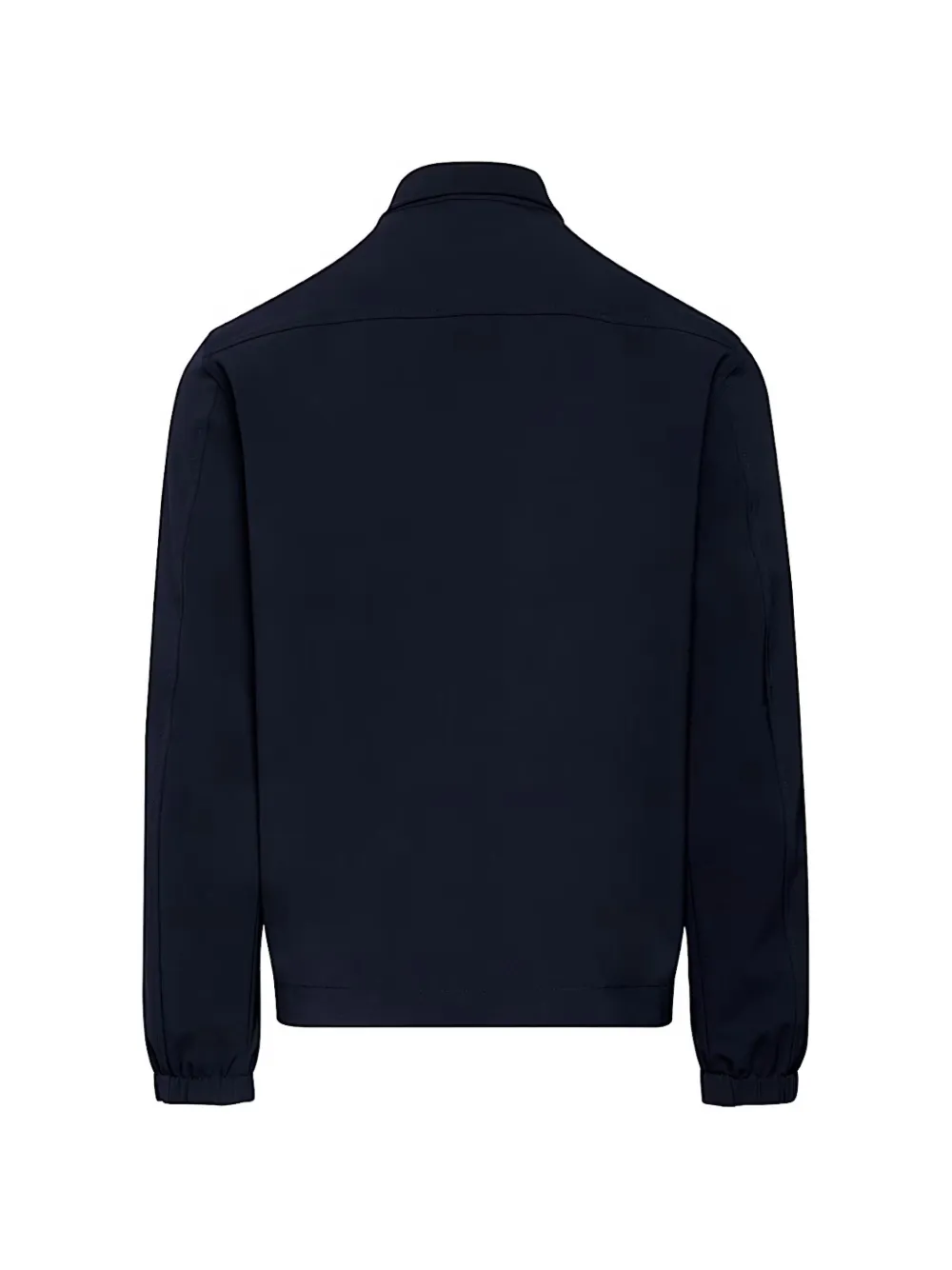Alpha Tauri logo-print chest-pocket jacket Blauw