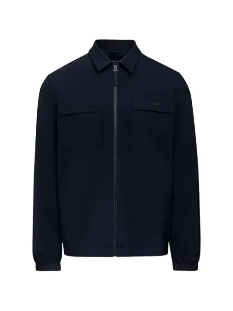 Alpha Tauri logo-print chest-pocket jacket