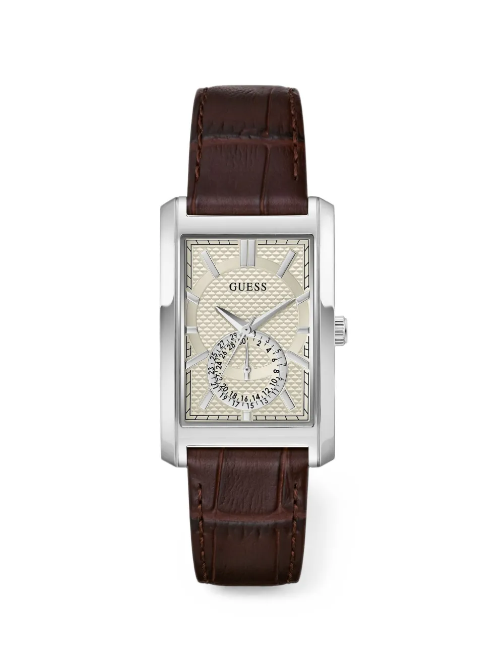 GUESS USA Armbanduhr mit Logo-Detail 29mm - Nude