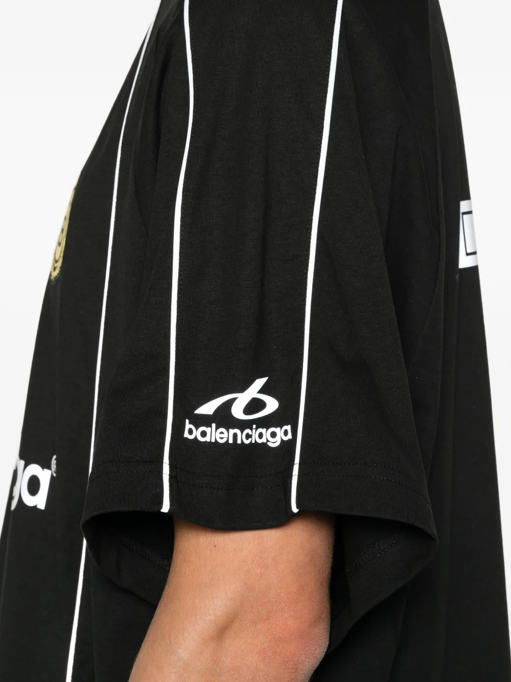 Balenciaga oversized T-shirt Zwart