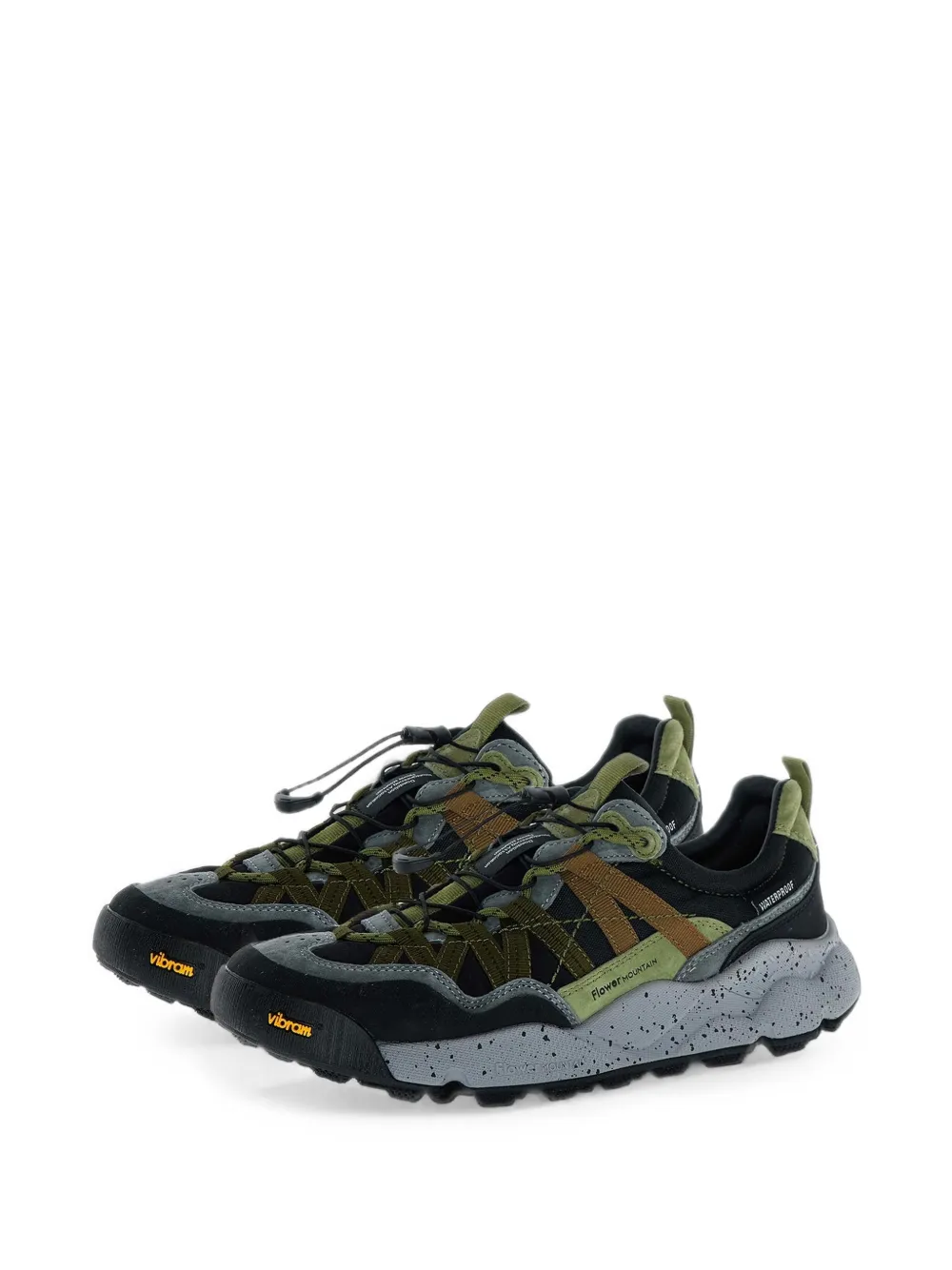 FLOWER MOUNTAIN Iwano 2 suede sneakers Grijs