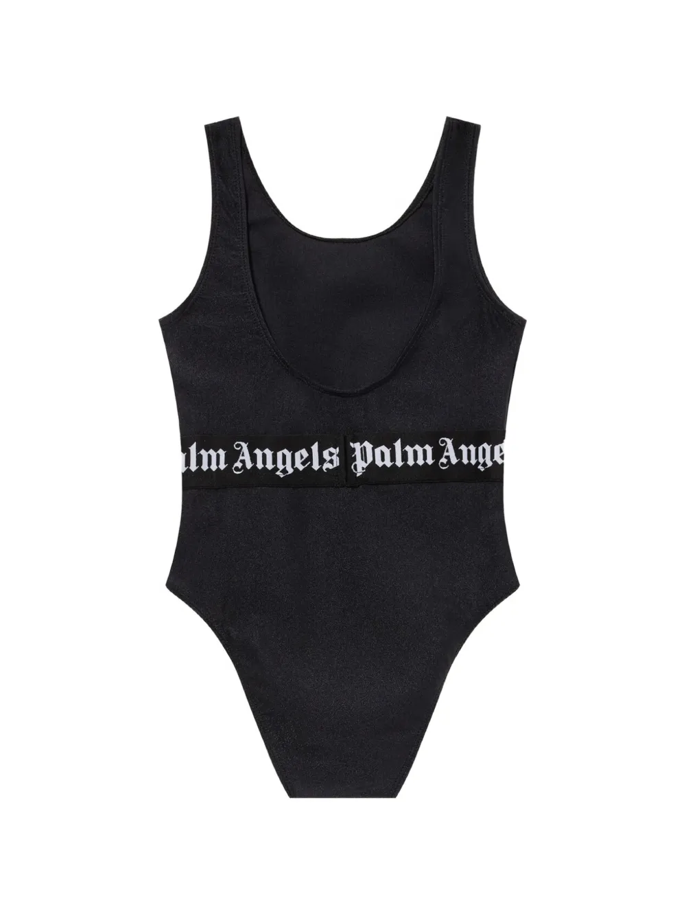 Palm Angels Kids Tweekleurig badpak Zwart