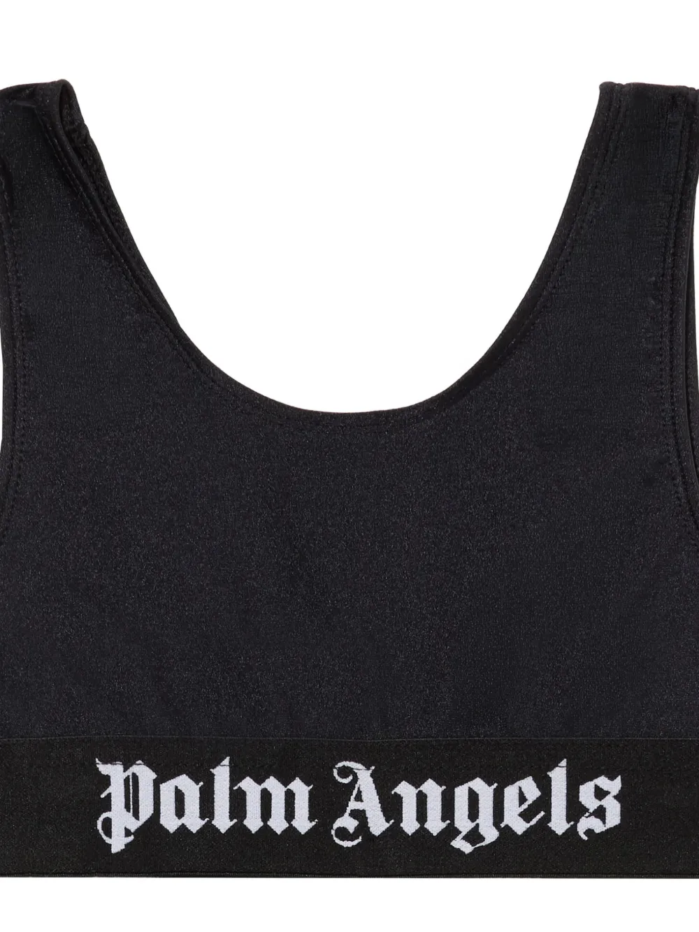 Palm Angels Kids Bikini met logoband Zwart