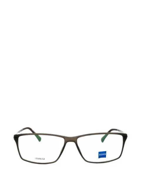 Zeiss rectangle-frame glasses