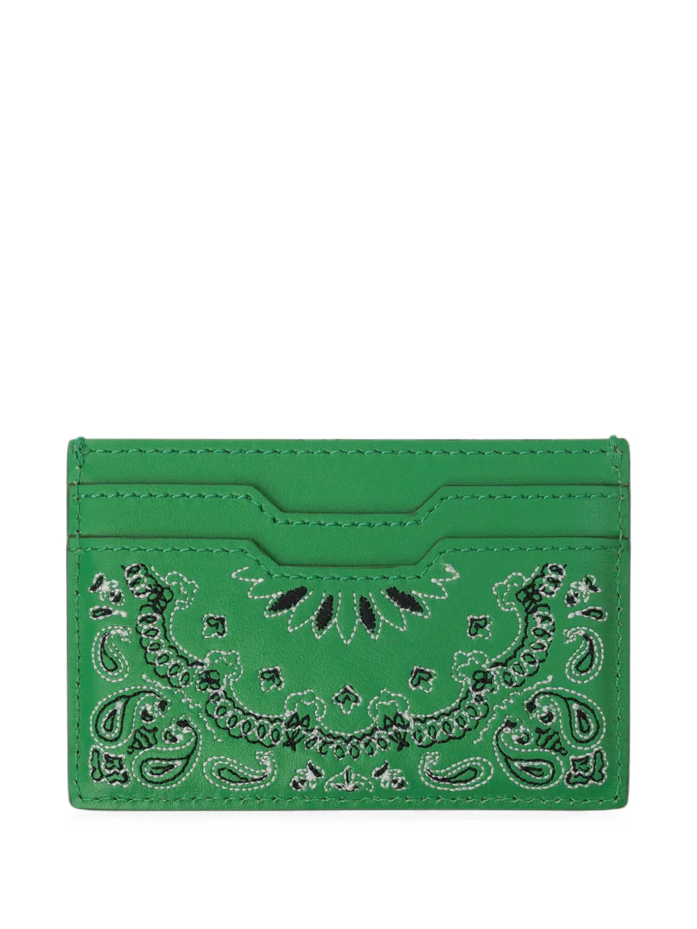 AMIRI Bandana pasjeshouder met borduurwerk Groen