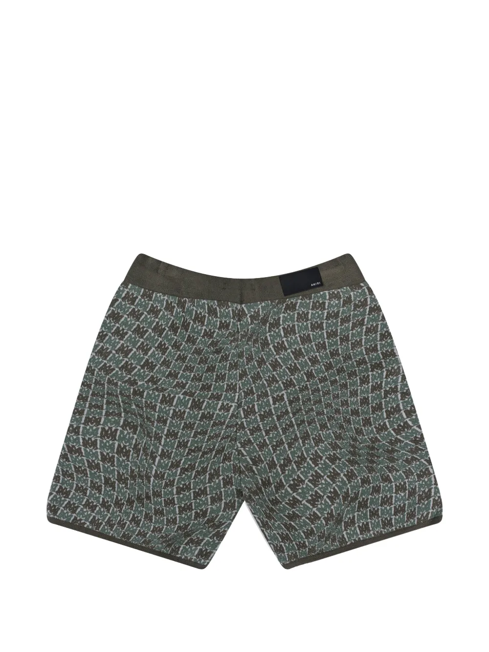 AMIRI MA Swirl shorts met trekkoord Groen