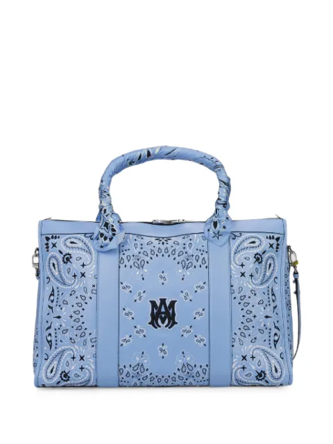 AMIRI Bandana Weekender tote bag
