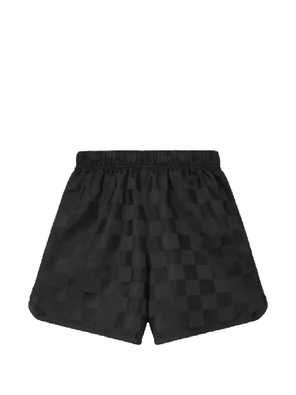 FEAR OF GOD ESSENTIALS KIDS Geruite zwembroek Zwart