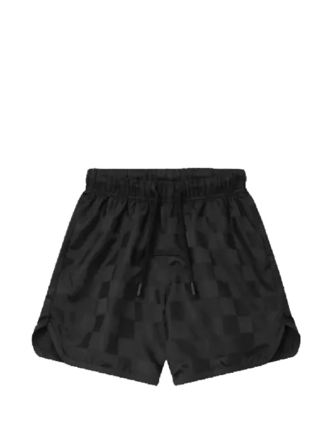FEAR OF GOD ESSENTIALS KIDS checkered shorts