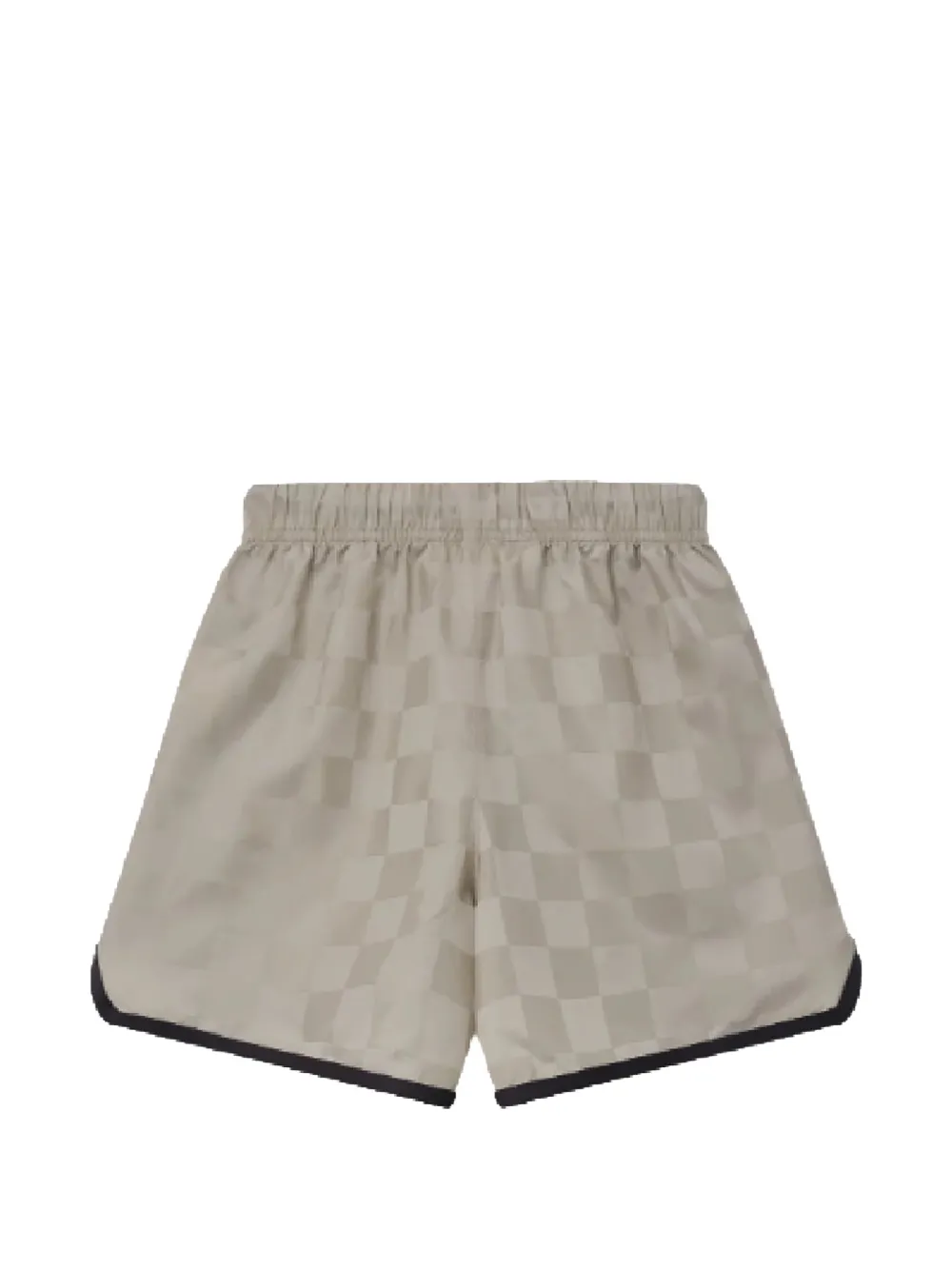 FEAR OF GOD ESSENTIALS KIDS Geruite trainingsbroek Beige