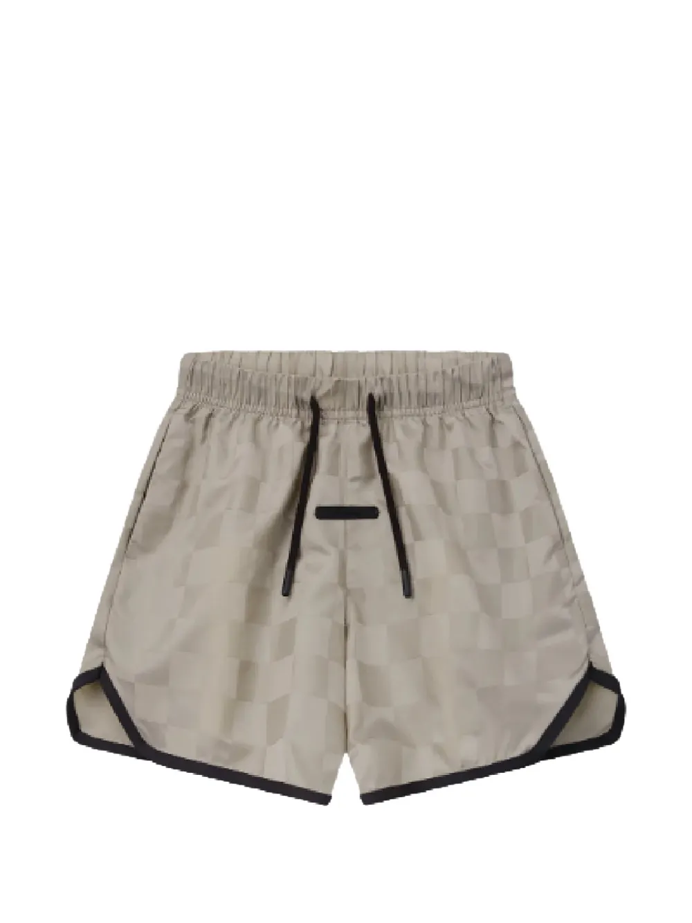 FEAR OF GOD ESSENTIALS KIDS checkered gym shorts - Toni neutri