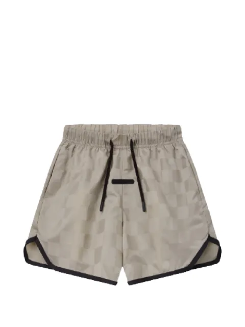 FEAR OF GOD ESSENTIALS KIDS checkered gym shorts