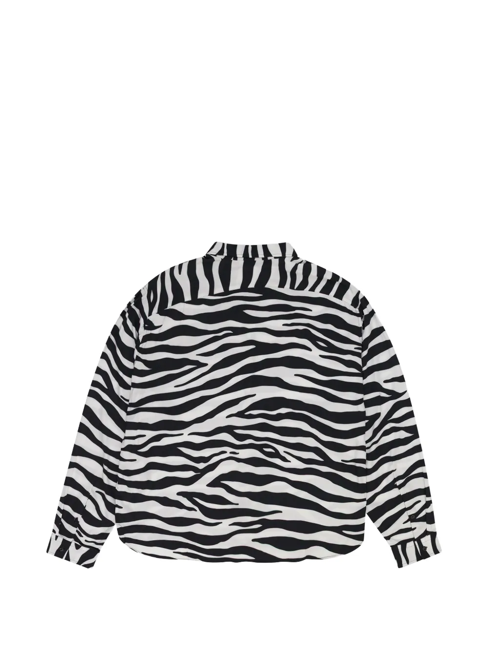 Denim Tears Overhemd met zebraprint Zwart