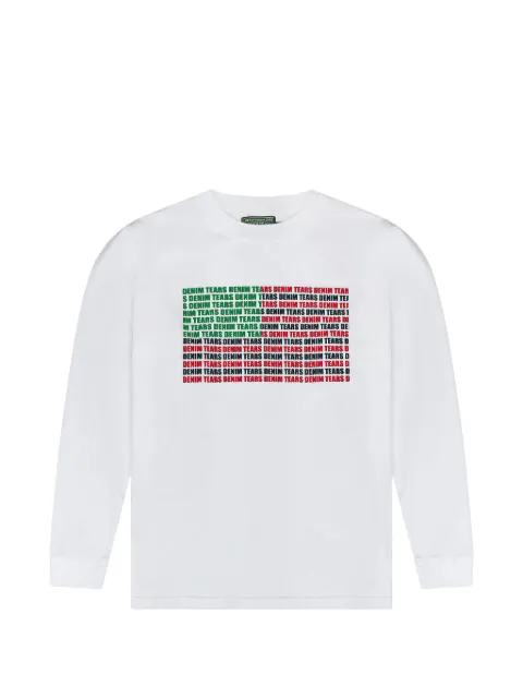Denim Tears Logo Flag long-sleeve T-shirt