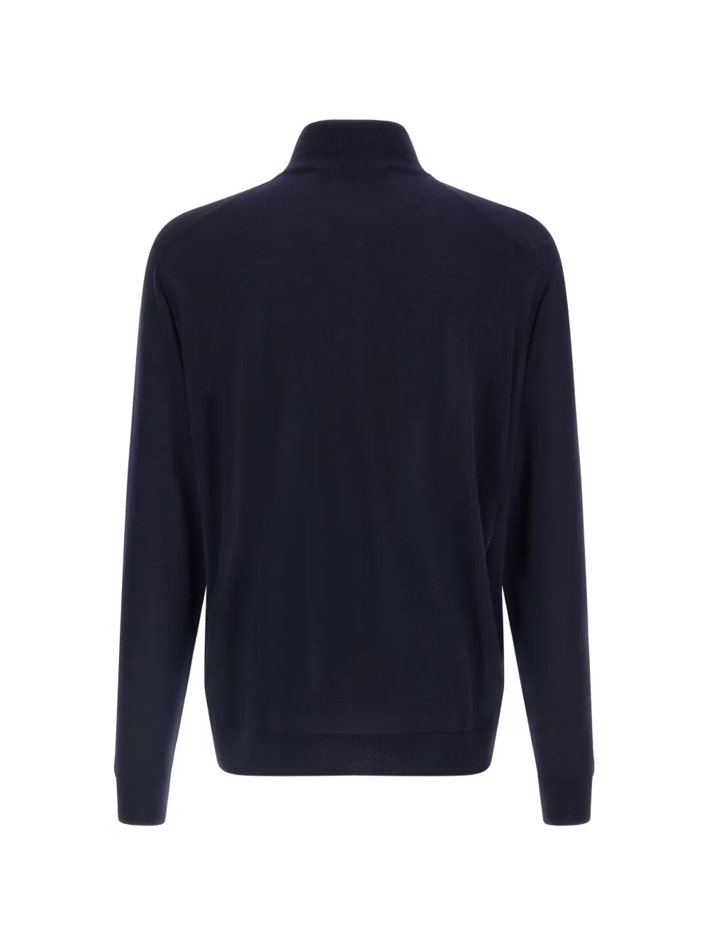 Kiton half-zip sweater Blauw