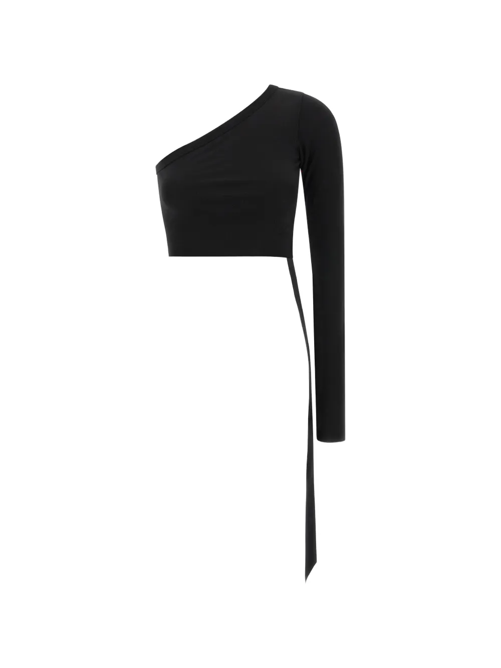 Rick Owens DRKSHDW Ziggy one-shoulder top - Nero