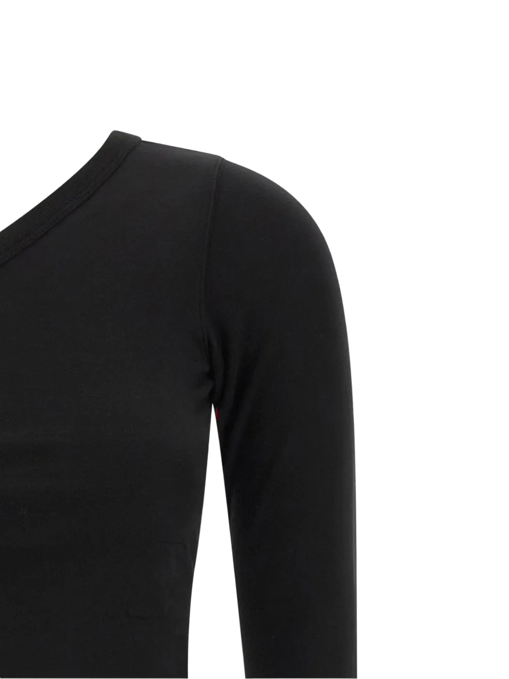 Rick Owens DRKSHDW Asymmetrische top Zwart