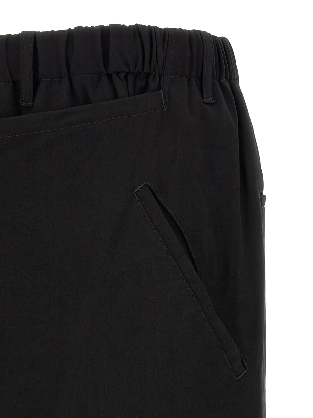 Yohji Yamamoto Ta Tuxedo wikkelbroek Zwart