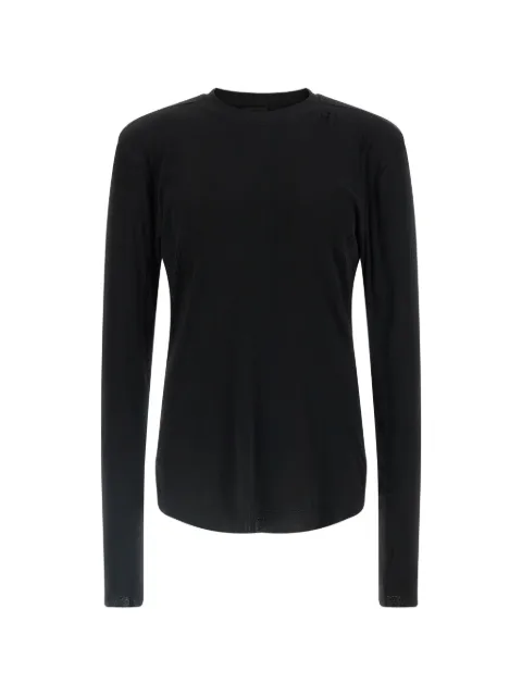 Thom Krom M TS 969 distressed double-layer T-shirt