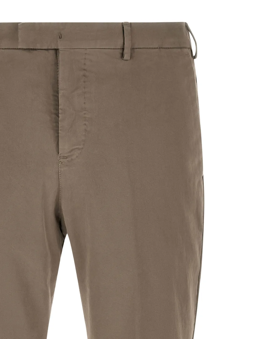 PT Torino Broek met toelopende pijpen Beige