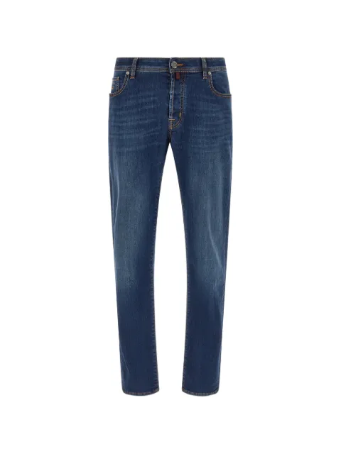 Jacob Cohën Viktor contrast-stitch straight-leg jeans