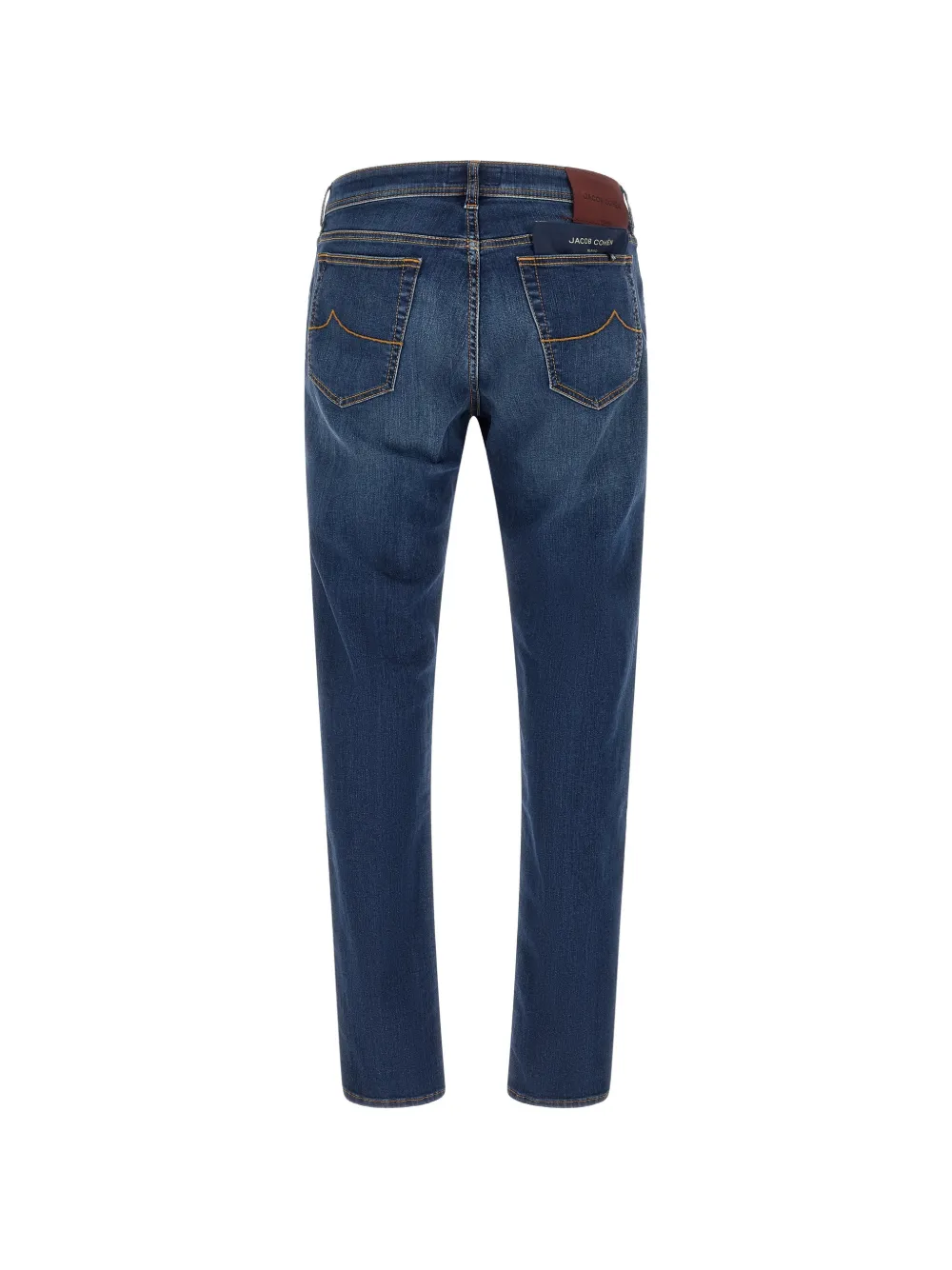 Jacob Cohën Viktor straight jeans met contrasterende stiksels Blauw