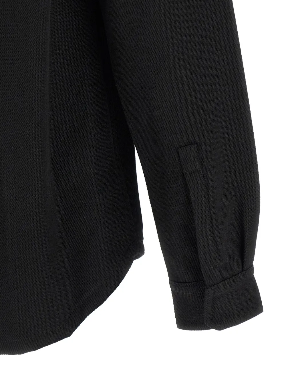 Rick Owens Shirtjack Zwart