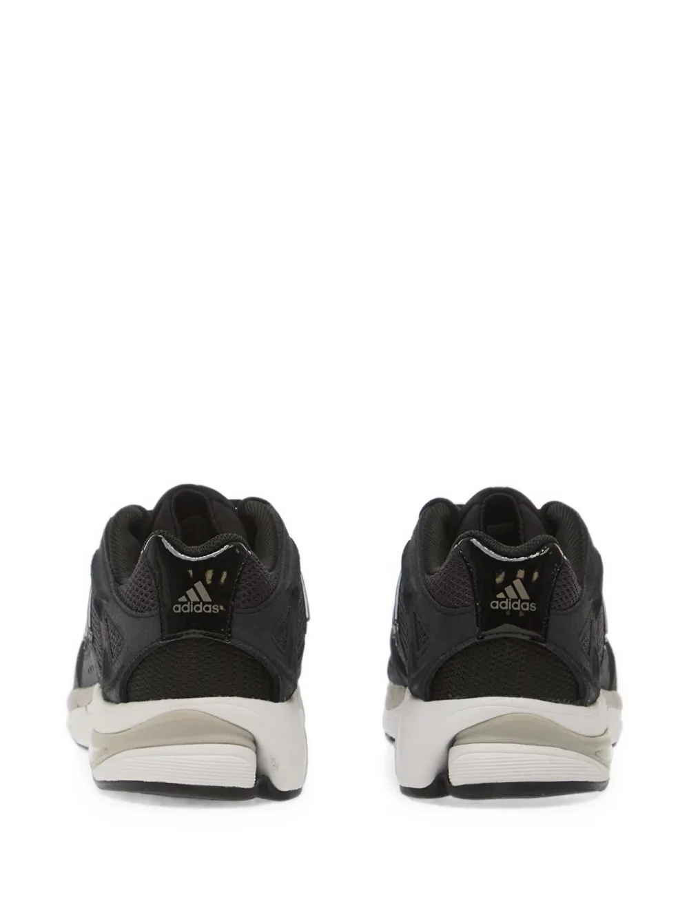 adidas paneled low-top sneakers Zwart