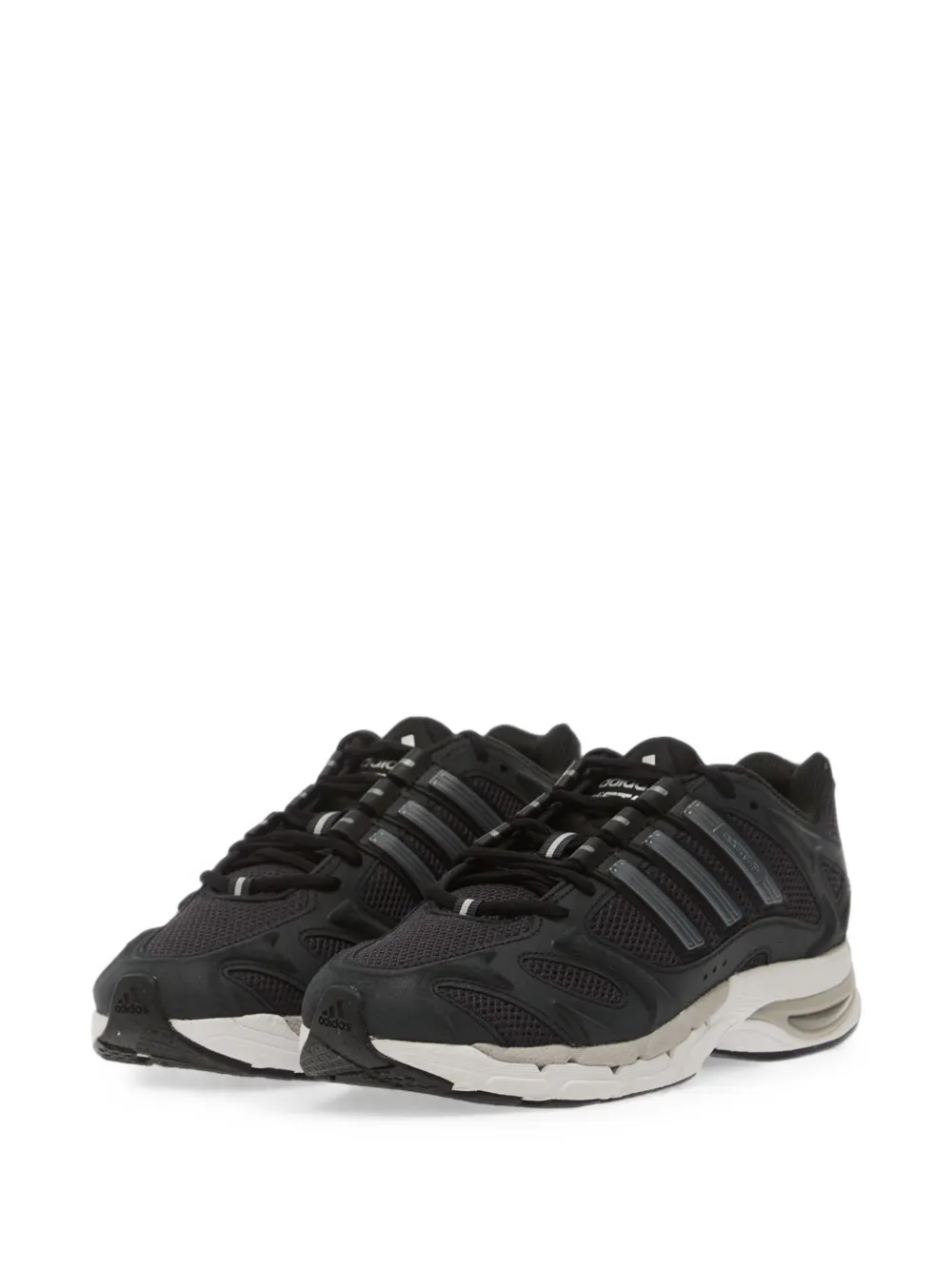 adidas paneled low-top sneakers Zwart