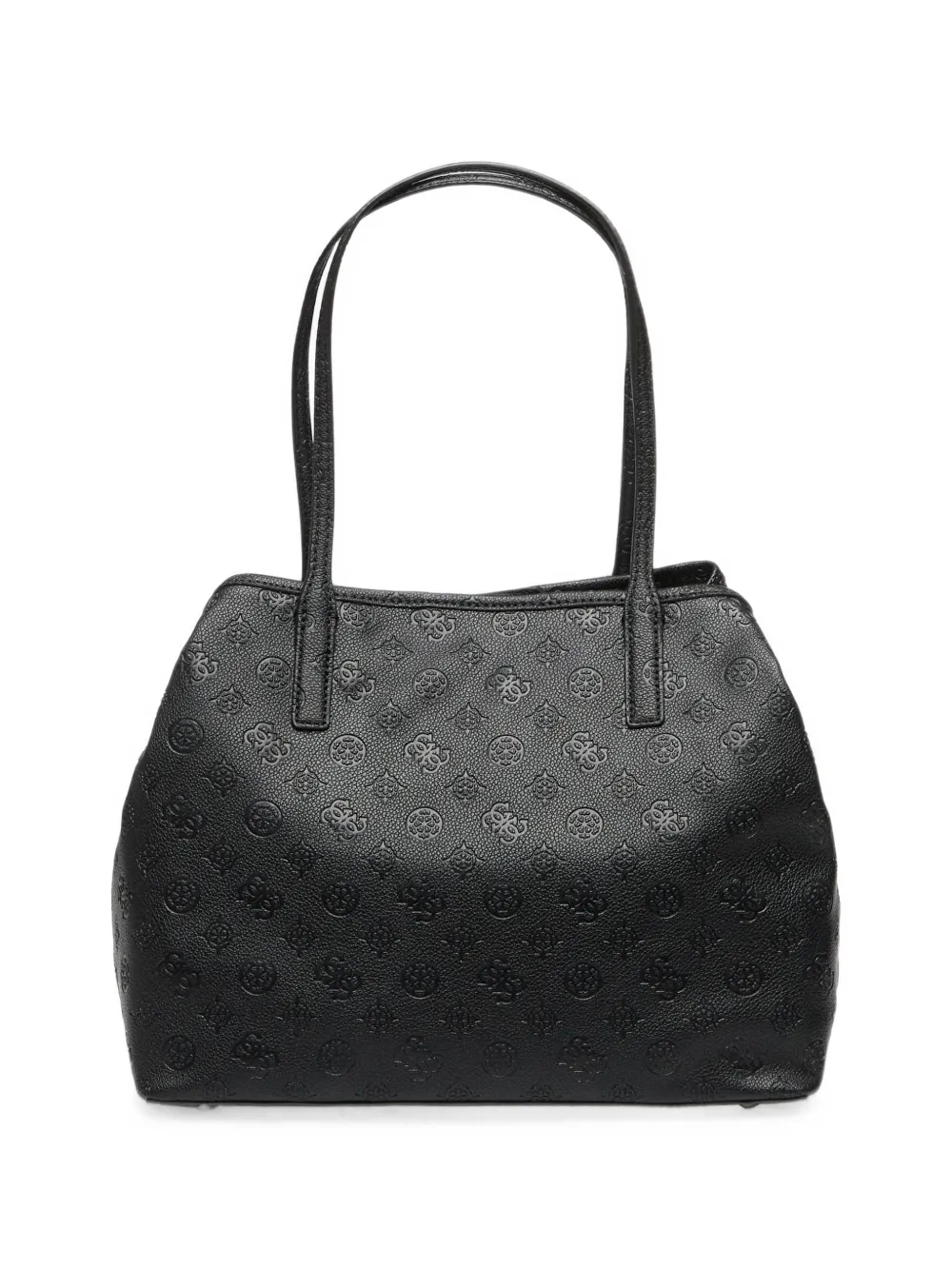 GUESS USA Shopper met logo-reliëf Zwart