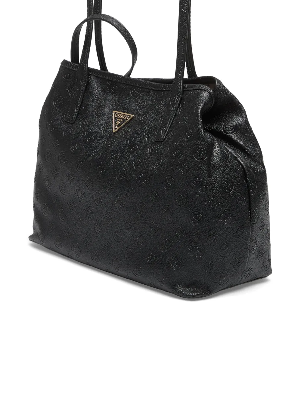 GUESS USA Shopper met logo-reliëf Zwart