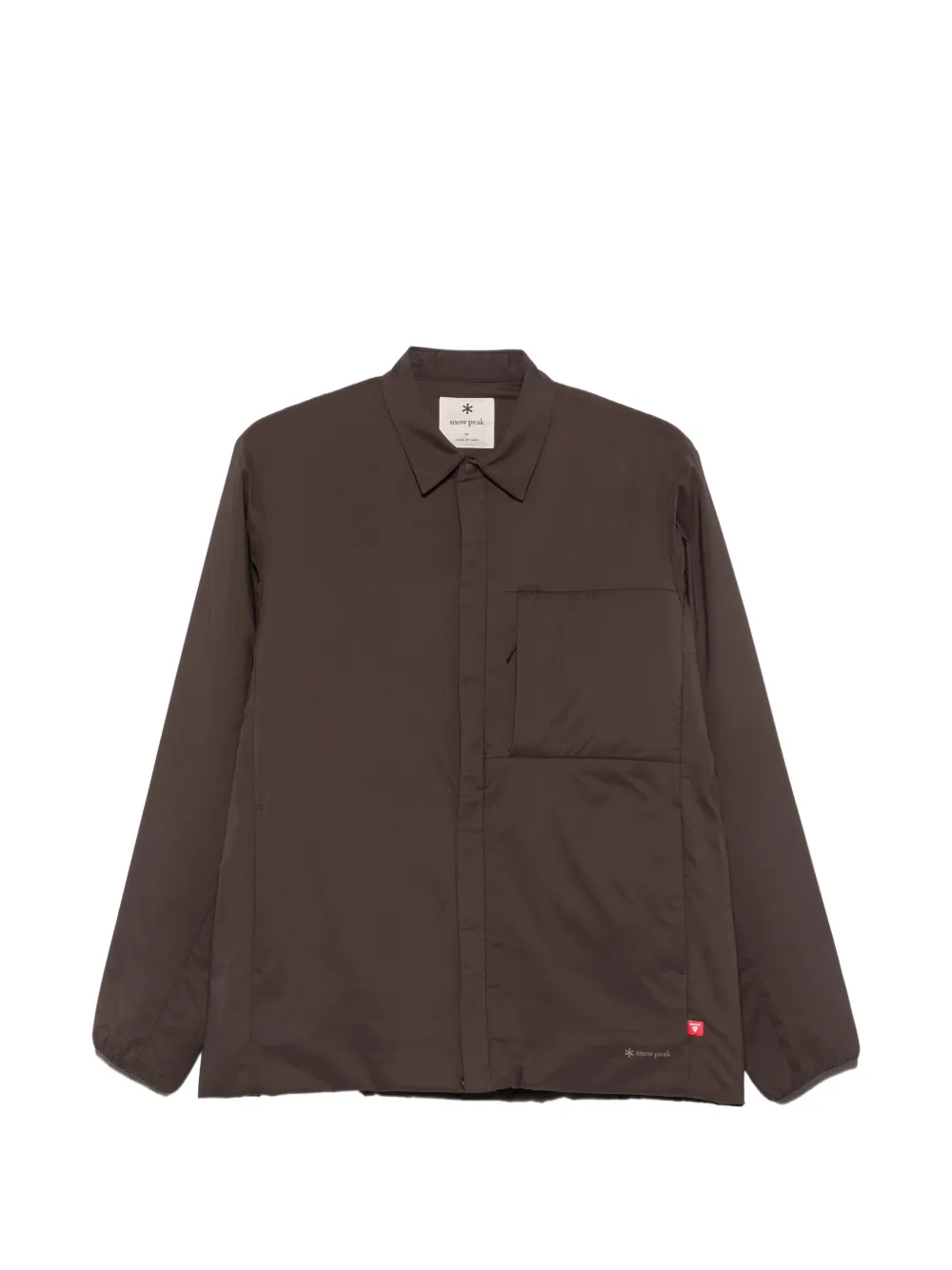 Snow Peak zip-up shirt jacket