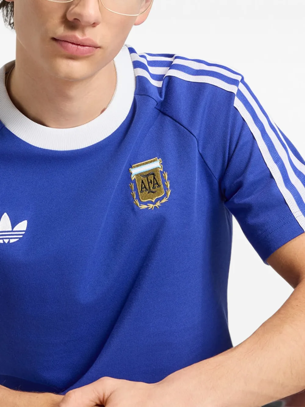 adidas Argentina Originals T-shirt Blauw