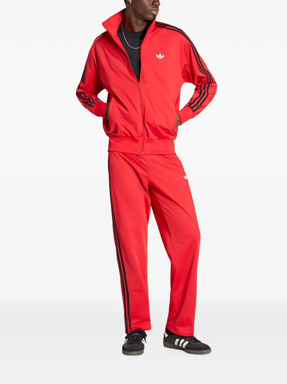 adidas Firebird trainingsjack Rood